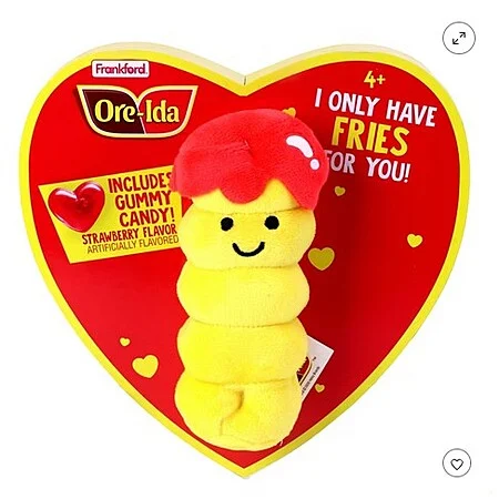 Heart Box Valentine Candies w/ Plush (various)