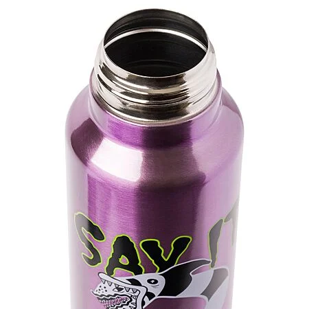 Silver Buffalo Beetlejuice Sandworm Water Bottle (27oz) 🖤💜