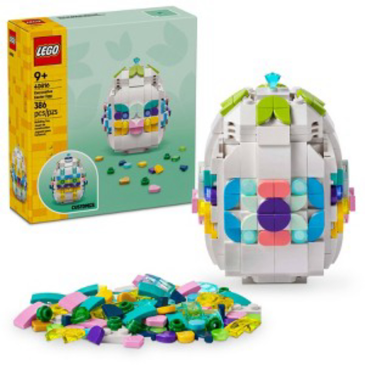386-Pc LEGO Decorative Easter Egg Building Toy (40816)