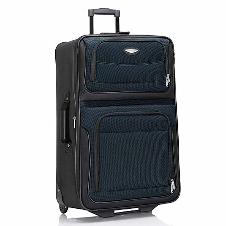 29" Travel Select Amsterdam Softside Expandable Luggage w/ Rolling Wheels (Navy) $43.47 + Free Shipping