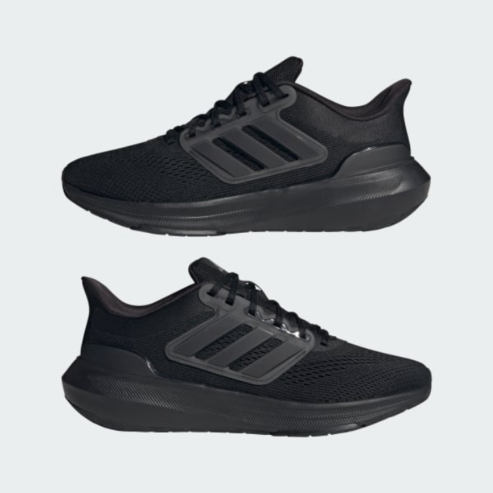 adidas Shoes: Men's Ultrabounce Running Shoes (Wide, Black)