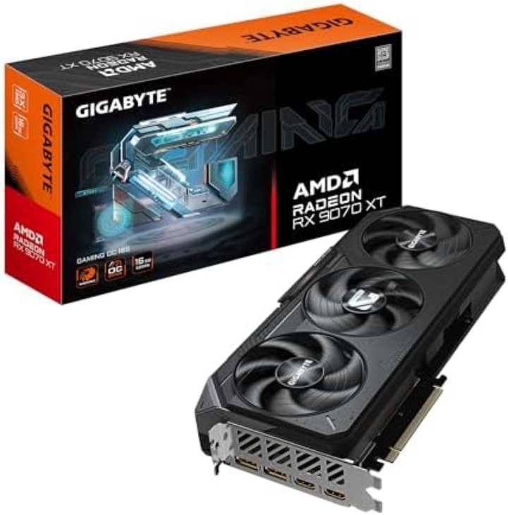 GIGABYTE Radeon RX 9070 XT GAMING OC 16GB Graphics Card