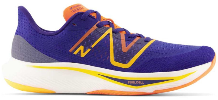 New Balance FuelCell Rebel v3 Running Shoes in various colors.