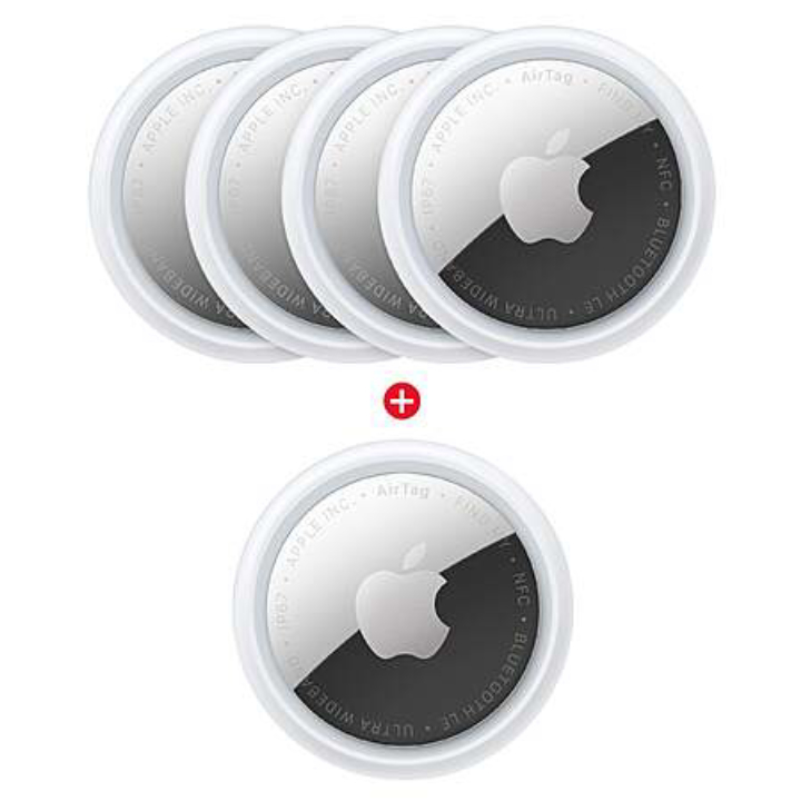 Apple AirTag Bluetooth Tracking Device 5-Pack (2nd Gen)