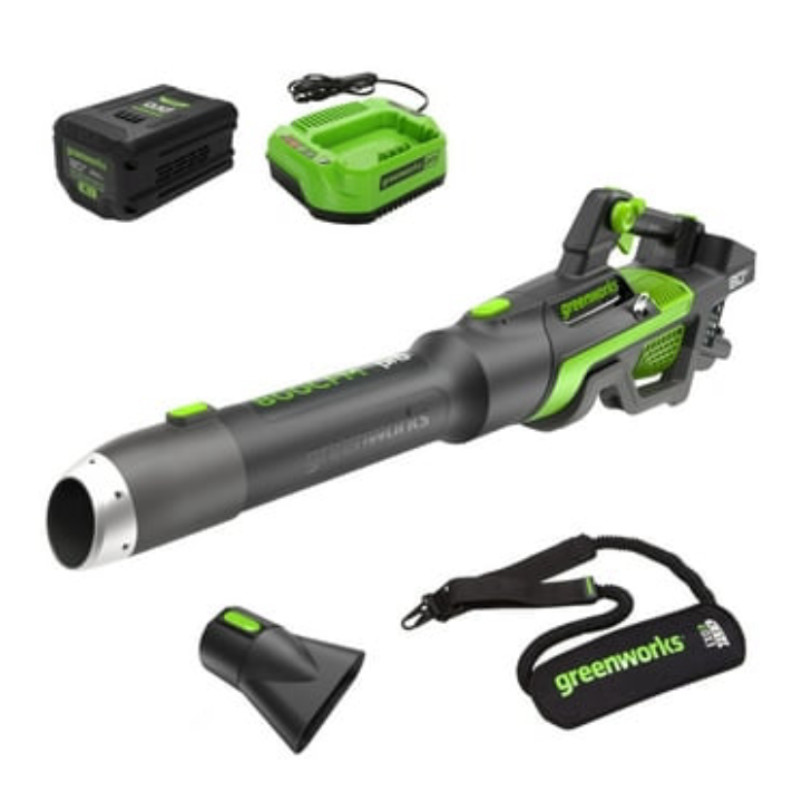 Greenworks 80V 750CFM Cordless Leaf Blower w/ 2.5Ah Battery – $159.99 (Code: GARDEN26)