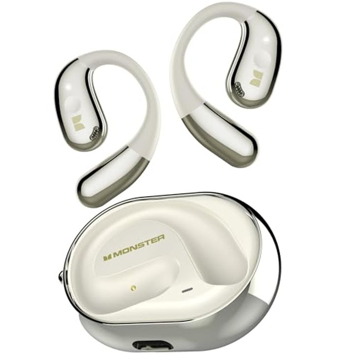 Monster Open Ear AC360 Bluetooth Headphones – 24H Battery, IPX5 Waterproof