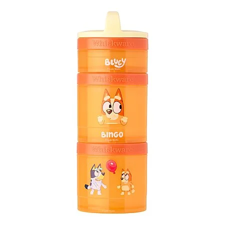 Whiskware Bluey Stackable Snack Containers (Orange) $9.97 + Free Shipping w/ Prime or on $35+