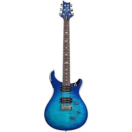  PRS SE Custom 24 Quilt Electric Guitar (Lake Blue) at Amazon