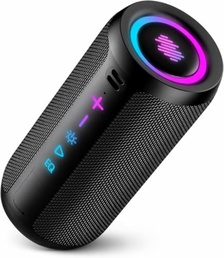 TIMU Portable Bluetooth Speaker – 24H Battery, IPX7 Waterproof