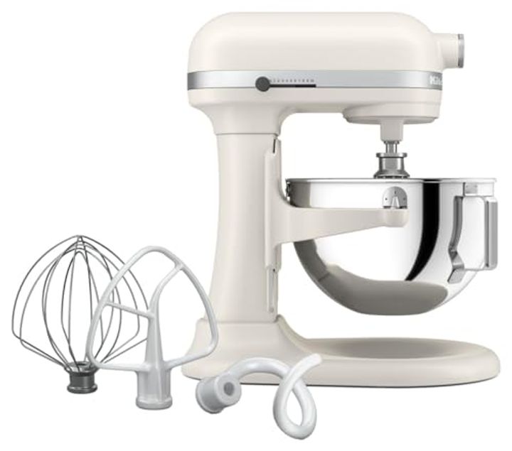 KitchenAid 5.5-Quart Bowl-Lift Stand Mixer, 11 Speeds – Porcelain White