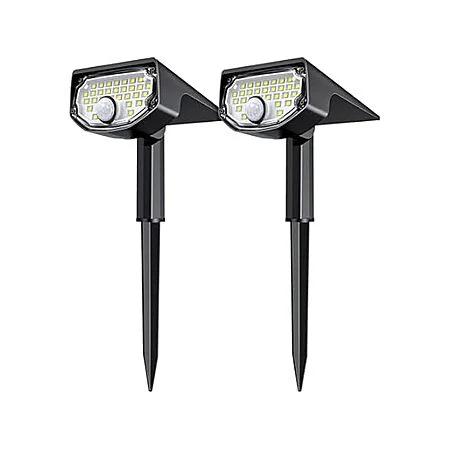 Motion Sensor Spot Lights 2‑Pack