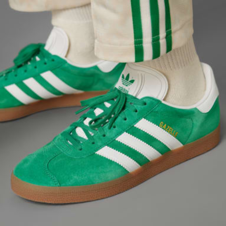 adidas Unisex Gazelle ADV Shoes Green or Red